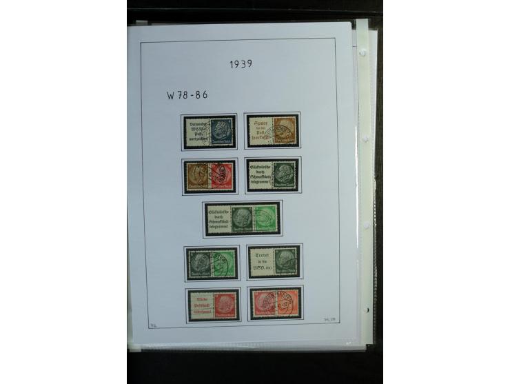 1912/41, gestempelte Sammlung mit vielen guten Kombinationen, Infla teils signiert, aber auch mit fraglichen Stempeln
