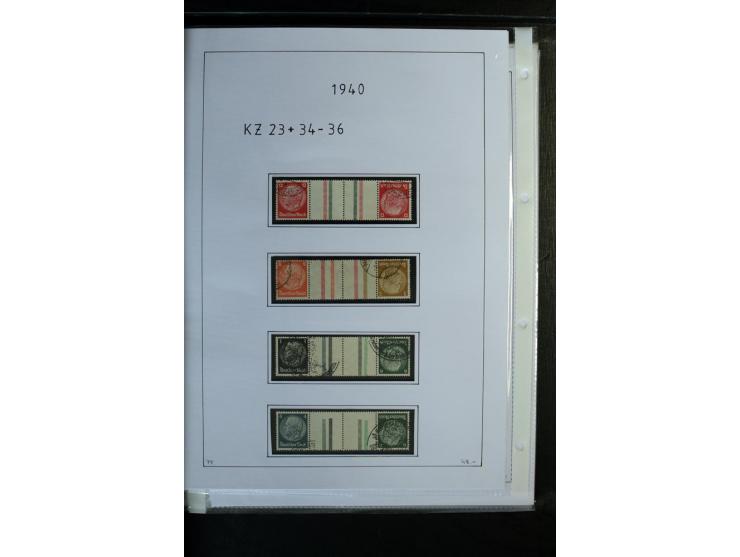 1912/41, gestempelte Sammlung mit vielen guten Kombinationen, Infla teils signiert, aber auch mit fraglichen Stempeln