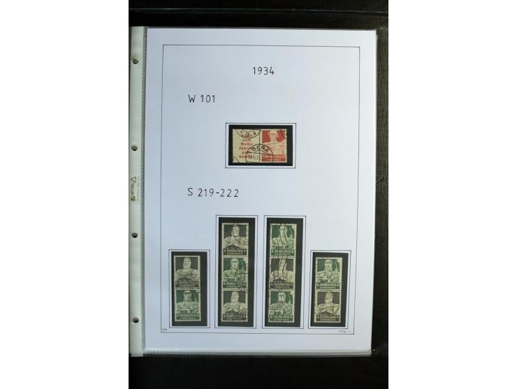 1912/41, gestempelte Sammlung mit vielen guten Kombinationen, Infla teils signiert, aber auch mit fraglichen Stempeln