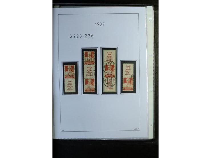 1912/41, gestempelte Sammlung mit vielen guten Kombinationen, Infla teils signiert, aber auch mit fraglichen Stempeln