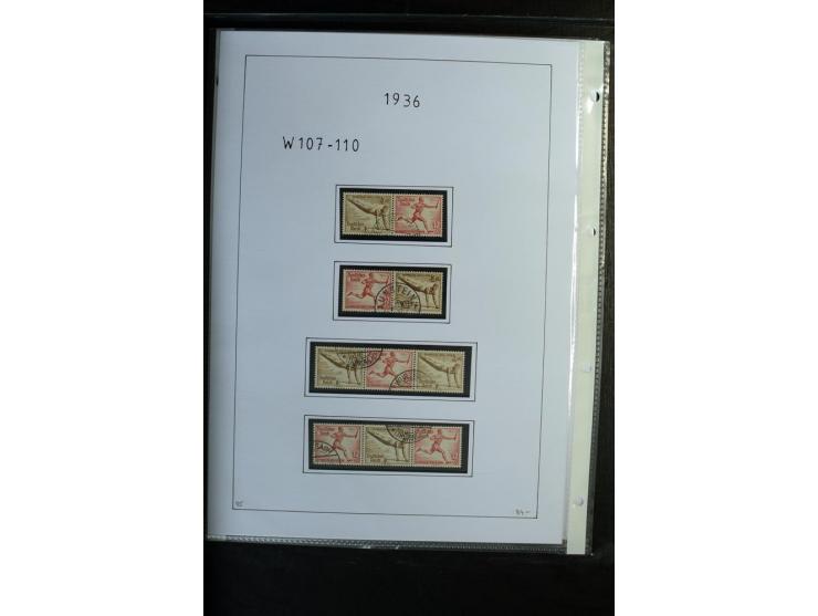 1912/41, gestempelte Sammlung mit vielen guten Kombinationen, Infla teils signiert, aber auch mit fraglichen Stempeln