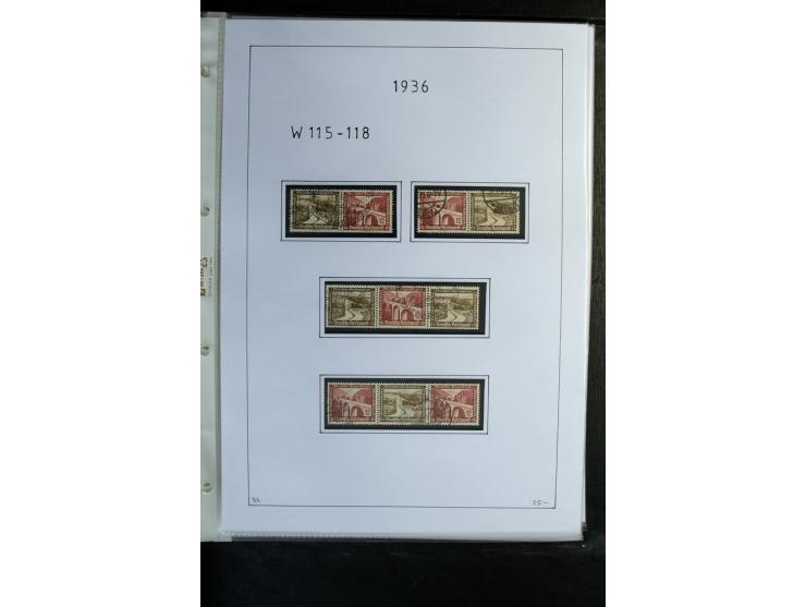 1912/41, gestempelte Sammlung mit vielen guten Kombinationen, Infla teils signiert, aber auch mit fraglichen Stempeln