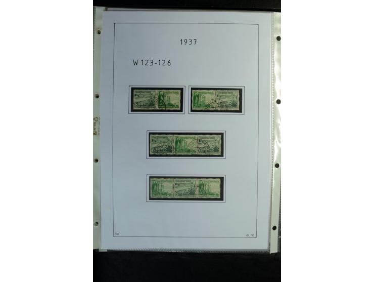 1912/41, gestempelte Sammlung mit vielen guten Kombinationen, Infla teils signiert, aber auch mit fraglichen Stempeln
