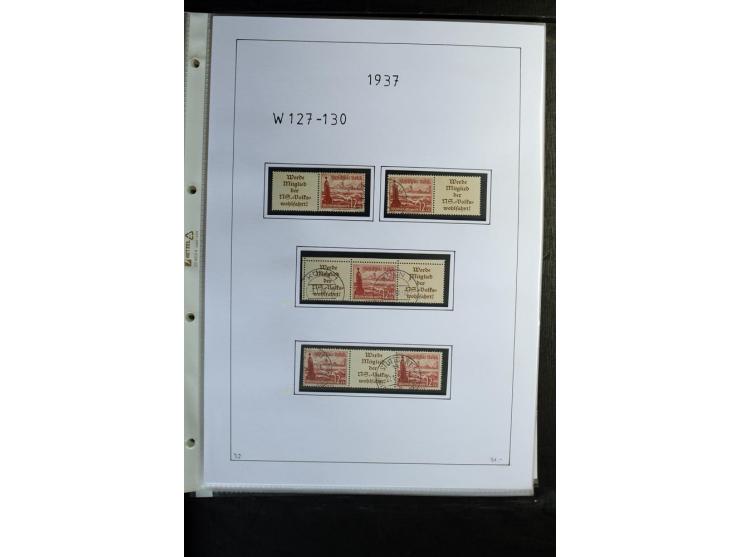 1912/41, gestempelte Sammlung mit vielen guten Kombinationen, Infla teils signiert, aber auch mit fraglichen Stempeln