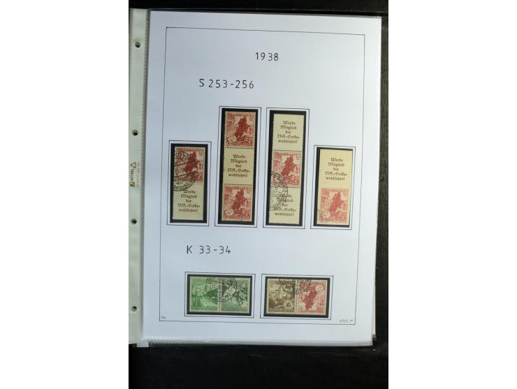 1912/41, gestempelte Sammlung mit vielen guten Kombinationen, Infla teils signiert, aber auch mit fraglichen Stempeln