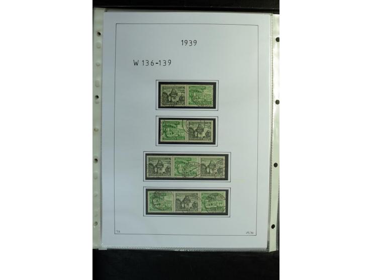 1912/41, gestempelte Sammlung mit vielen guten Kombinationen, Infla teils signiert, aber auch mit fraglichen Stempeln