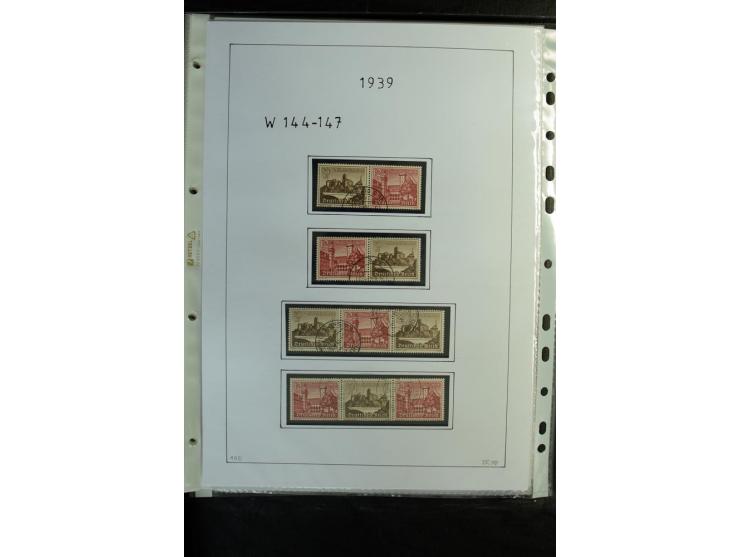 1912/41, gestempelte Sammlung mit vielen guten Kombinationen, Infla teils signiert, aber auch mit fraglichen Stempeln