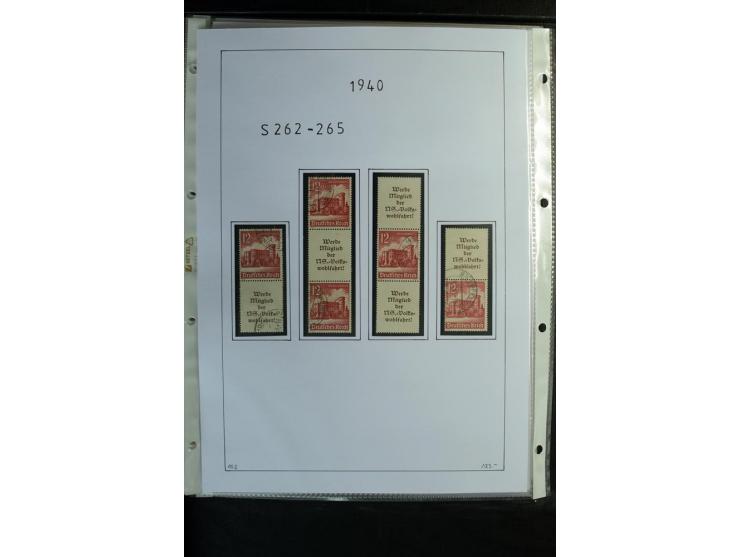 1912/41, gestempelte Sammlung mit vielen guten Kombinationen, Infla teils signiert, aber auch mit fraglichen Stempeln