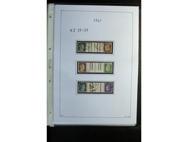 1912/41, gestempelte Sammlung mit vielen guten Kombinationen, Infla teils signiert, aber auch mit fraglichen Stempeln