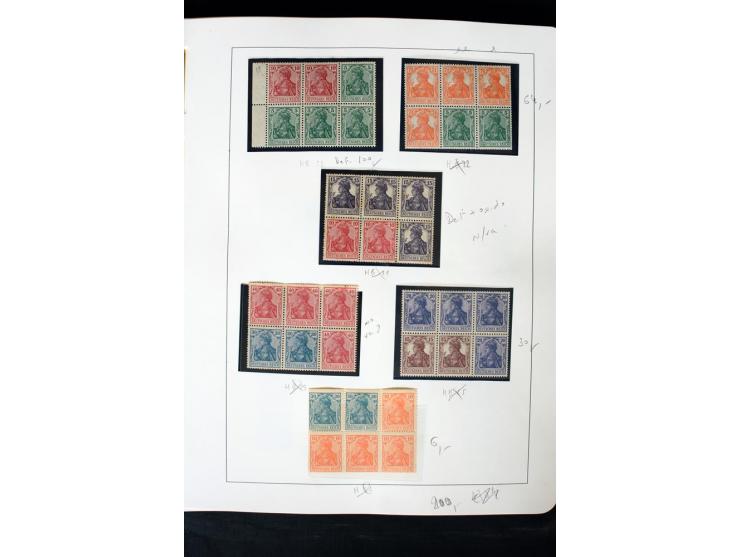 1913/41, ungebrauchte und postfrische Sammlung mit vielen besseren Werten dabei u.a. Mi.-Nr. S1.16, W1 und W4, W11, S35 und H