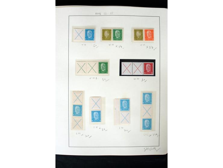 1913/41, ungebrauchte und postfrische Sammlung mit vielen besseren Werten dabei u.a. Mi.-Nr. S1.16, W1 und W4, W11, S35 und H