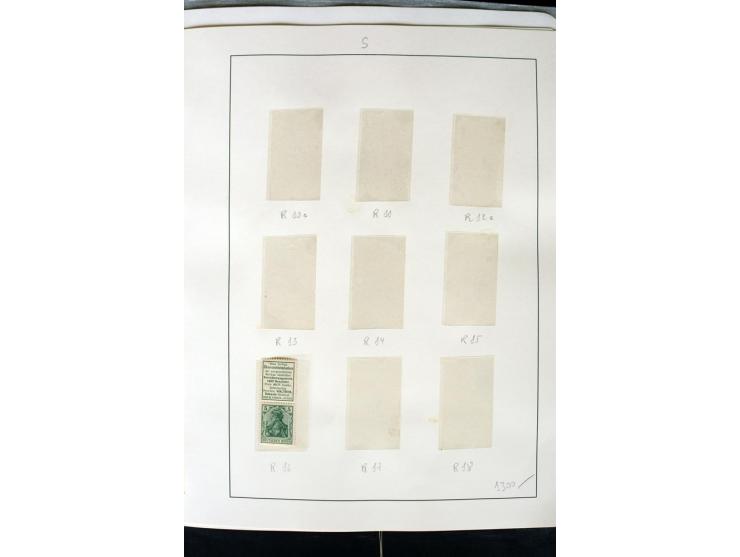 1913/41, ungebrauchte und postfrische Sammlung mit vielen besseren Werten dabei u.a. Mi.-Nr. S1.16, W1 und W4, W11, S35 und H