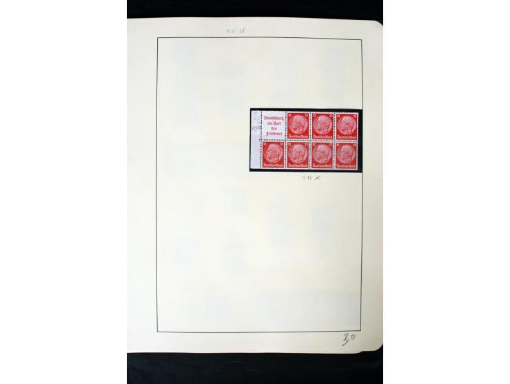1913/41, ungebrauchte und postfrische Sammlung mit vielen besseren Werten dabei u.a. Mi.-Nr. S1.16, W1 und W4, W11, S35 und H