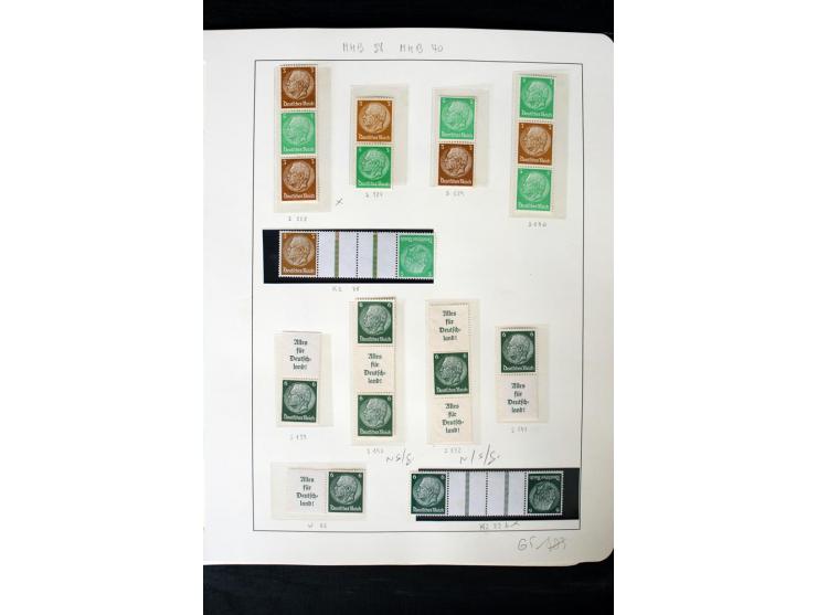 1913/41, ungebrauchte und postfrische Sammlung mit vielen besseren Werten dabei u.a. Mi.-Nr. S1.16, W1 und W4, W11, S35 und H