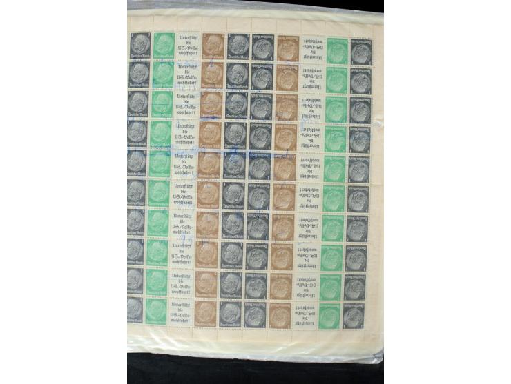 1913/41, ungebrauchte und postfrische Sammlung mit vielen besseren Werten dabei u.a. Mi.-Nr. S1.16, W1 und W4, W11, S35 und H