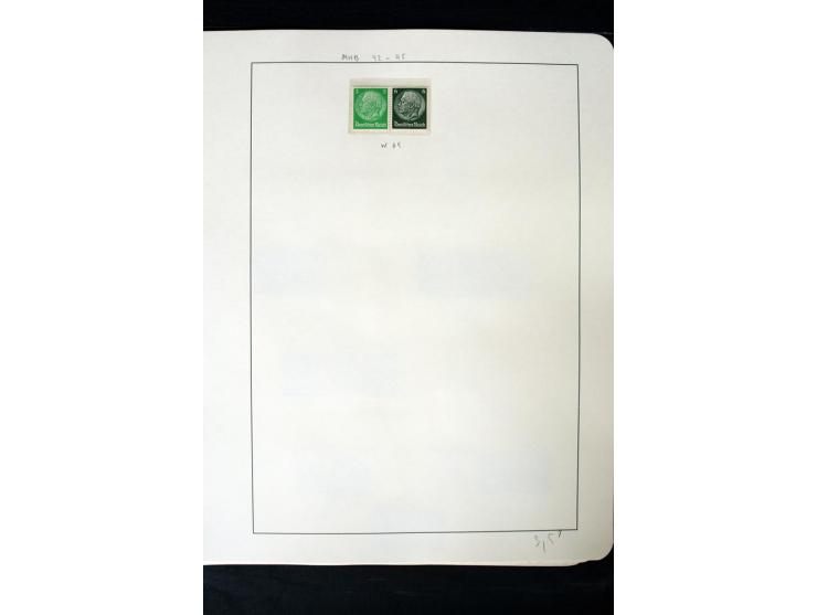 1913/41, ungebrauchte und postfrische Sammlung mit vielen besseren Werten dabei u.a. Mi.-Nr. S1.16, W1 und W4, W11, S35 und H