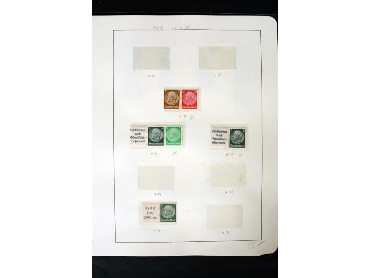 1913/41, ungebrauchte und postfrische Sammlung mit vielen besseren Werten dabei u.a. Mi.-Nr. S1.16, W1 und W4, W11, S35 und H