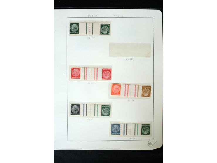 1913/41, ungebrauchte und postfrische Sammlung mit vielen besseren Werten dabei u.a. Mi.-Nr. S1.16, W1 und W4, W11, S35 und H
