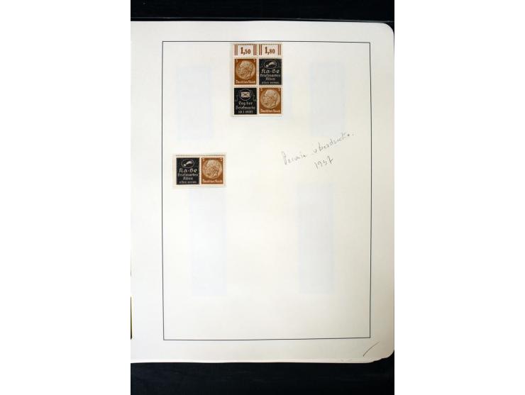 1913/41, ungebrauchte und postfrische Sammlung mit vielen besseren Werten dabei u.a. Mi.-Nr. S1.16, W1 und W4, W11, S35 und H