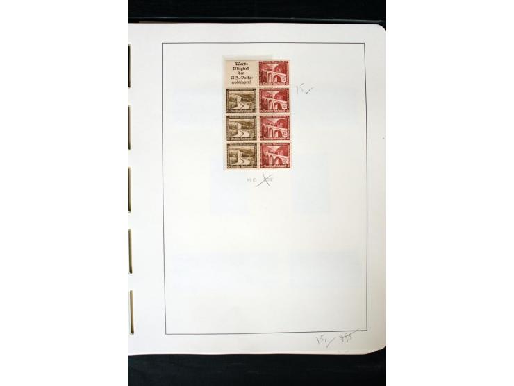 1913/41, ungebrauchte und postfrische Sammlung mit vielen besseren Werten dabei u.a. Mi.-Nr. S1.16, W1 und W4, W11, S35 und H