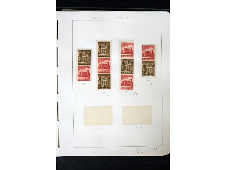 1913/41, ungebrauchte und postfrische Sammlung mit vielen besseren Werten dabei u.a. Mi.-Nr. S1.16, W1 und W4, W11, S35 und H