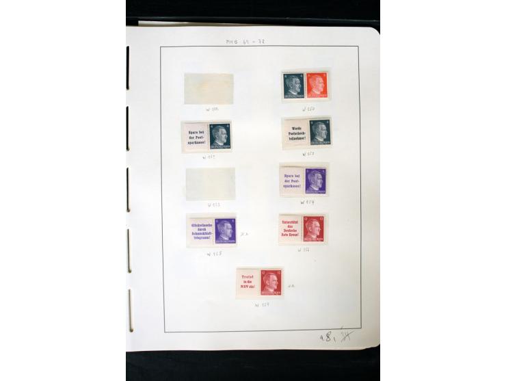 1913/41, ungebrauchte und postfrische Sammlung mit vielen besseren Werten dabei u.a. Mi.-Nr. S1.16, W1 und W4, W11, S35 und H
