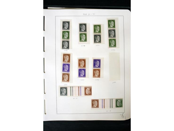 1913/41, ungebrauchte und postfrische Sammlung mit vielen besseren Werten dabei u.a. Mi.-Nr. S1.16, W1 und W4, W11, S35 und H