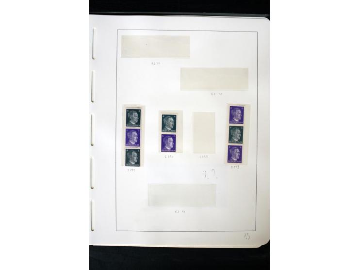 1913/41, ungebrauchte und postfrische Sammlung mit vielen besseren Werten dabei u.a. Mi.-Nr. S1.16, W1 und W4, W11, S35 und H