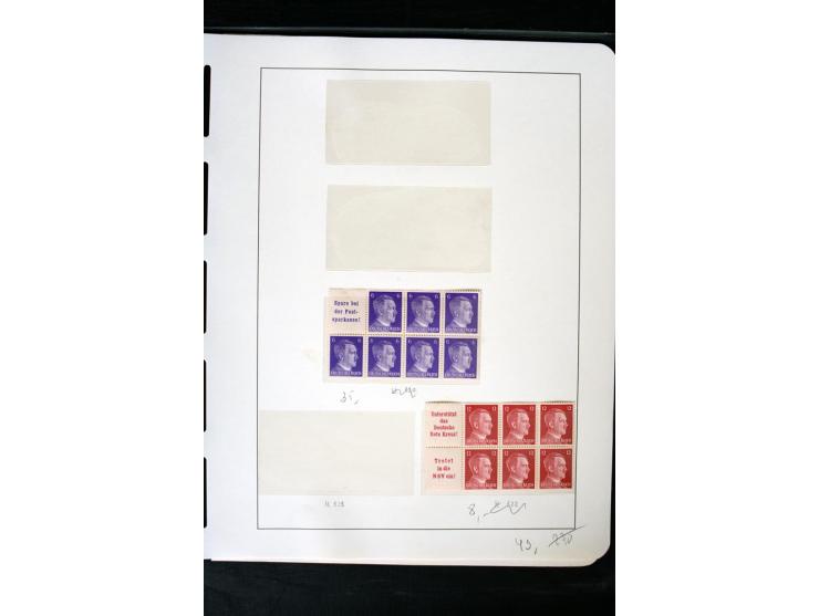 1913/41, ungebrauchte und postfrische Sammlung mit vielen besseren Werten dabei u.a. Mi.-Nr. S1.16, W1 und W4, W11, S35 und H