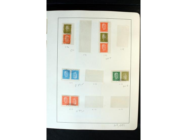 1914/41, gestempelte Sammlung mit vielen besseren Werten, dabei u.a. Mi.-Nr. W.1.3, S 2.25, W2.4, W2.5, W2.8, W2.17 und W31, 