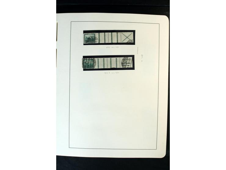1914/41, gestempelte Sammlung mit vielen besseren Werten, dabei u.a. Mi.-Nr. W.1.3, S 2.25, W2.4, W2.5, W2.8, W2.17 und W31, 