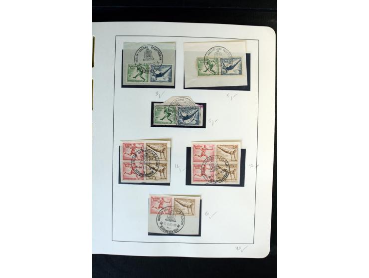 1914/41, gestempelte Sammlung mit vielen besseren Werten, dabei u.a. Mi.-Nr. W.1.3, S 2.25, W2.4, W2.5, W2.8, W2.17 und W31, 