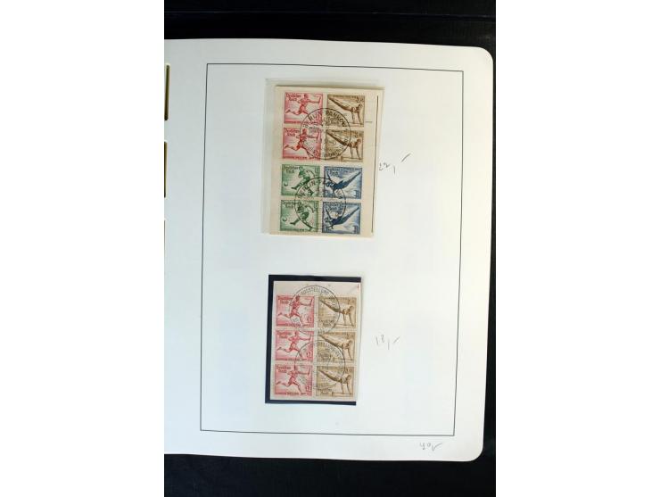 1914/41, gestempelte Sammlung mit vielen besseren Werten, dabei u.a. Mi.-Nr. W.1.3, S 2.25, W2.4, W2.5, W2.8, W2.17 und W31, 