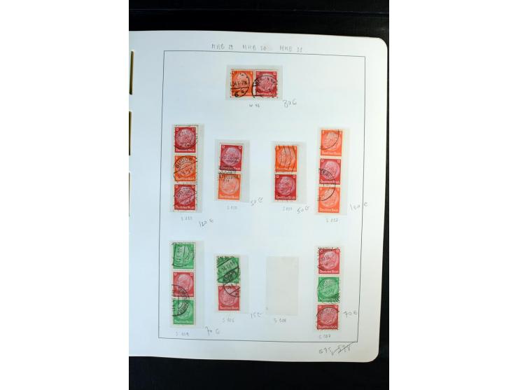 1914/41, gestempelte Sammlung mit vielen besseren Werten, dabei u.a. Mi.-Nr. W.1.3, S 2.25, W2.4, W2.5, W2.8, W2.17 und W31, 