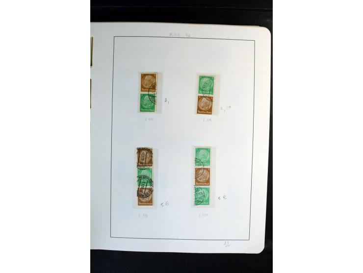 1914/41, gestempelte Sammlung mit vielen besseren Werten, dabei u.a. Mi.-Nr. W.1.3, S 2.25, W2.4, W2.5, W2.8, W2.17 und W31, 