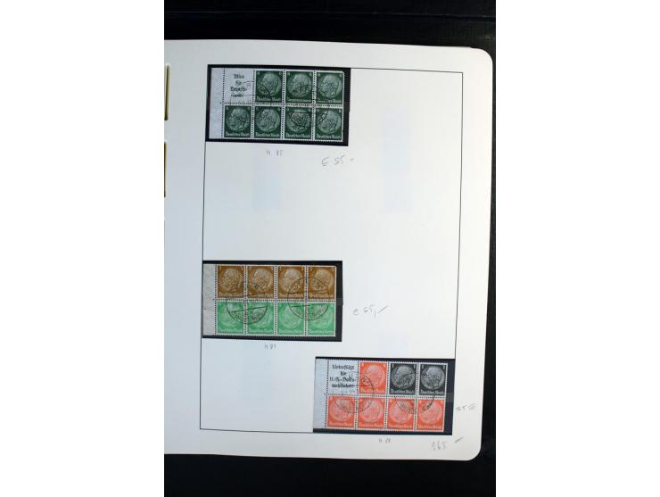 1914/41, gestempelte Sammlung mit vielen besseren Werten, dabei u.a. Mi.-Nr. W.1.3, S 2.25, W2.4, W2.5, W2.8, W2.17 und W31, 