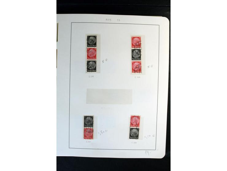 1914/41, gestempelte Sammlung mit vielen besseren Werten, dabei u.a. Mi.-Nr. W.1.3, S 2.25, W2.4, W2.5, W2.8, W2.17 und W31, 