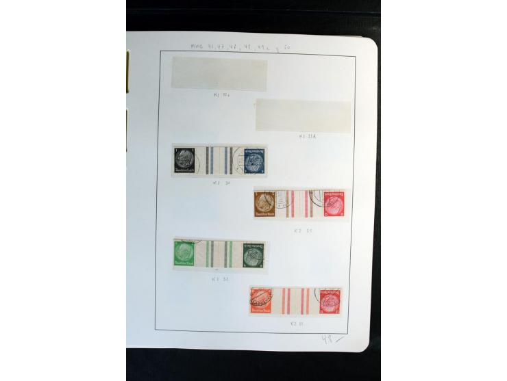 1914/41, gestempelte Sammlung mit vielen besseren Werten, dabei u.a. Mi.-Nr. W.1.3, S 2.25, W2.4, W2.5, W2.8, W2.17 und W31, 
