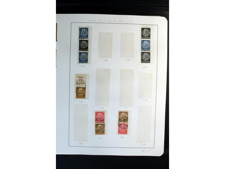 1914/41, gestempelte Sammlung mit vielen besseren Werten, dabei u.a. Mi.-Nr. W.1.3, S 2.25, W2.4, W2.5, W2.8, W2.17 und W31, 