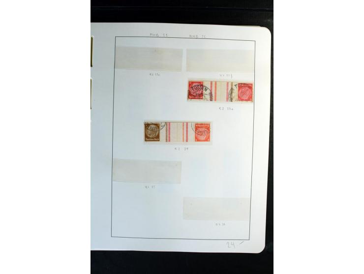 1914/41, gestempelte Sammlung mit vielen besseren Werten, dabei u.a. Mi.-Nr. W.1.3, S 2.25, W2.4, W2.5, W2.8, W2.17 und W31, 