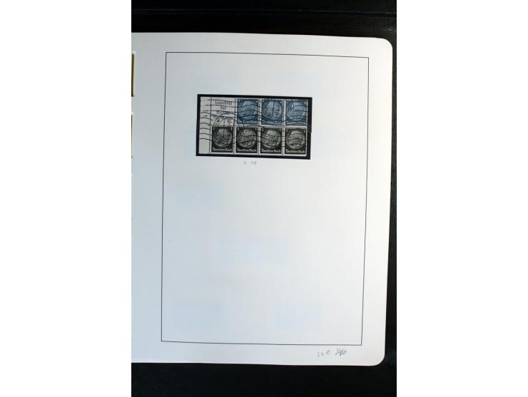 1914/41, gestempelte Sammlung mit vielen besseren Werten, dabei u.a. Mi.-Nr. W.1.3, S 2.25, W2.4, W2.5, W2.8, W2.17 und W31, 