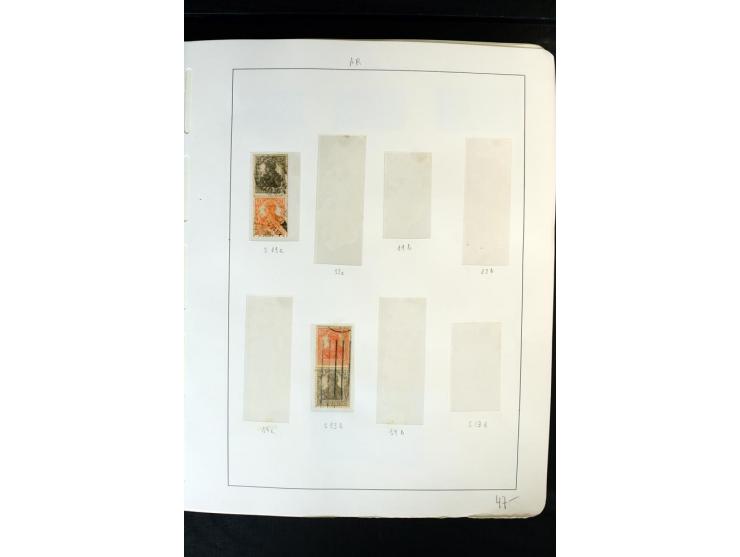 1914/41, gestempelte Sammlung mit vielen besseren Werten, dabei u.a. Mi.-Nr. W.1.3, S 2.25, W2.4, W2.5, W2.8, W2.17 und W31, 