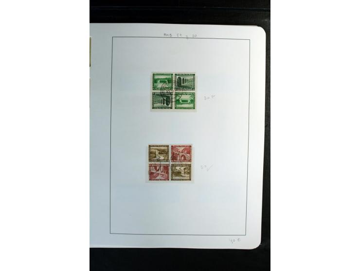 1914/41, gestempelte Sammlung mit vielen besseren Werten, dabei u.a. Mi.-Nr. W.1.3, S 2.25, W2.4, W2.5, W2.8, W2.17 und W31, 