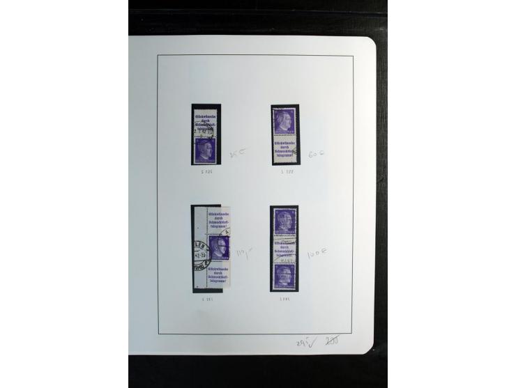 1914/41, gestempelte Sammlung mit vielen besseren Werten, dabei u.a. Mi.-Nr. W.1.3, S 2.25, W2.4, W2.5, W2.8, W2.17 und W31, 