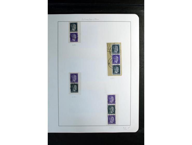1914/41, gestempelte Sammlung mit vielen besseren Werten, dabei u.a. Mi.-Nr. W.1.3, S 2.25, W2.4, W2.5, W2.8, W2.17 und W31, 