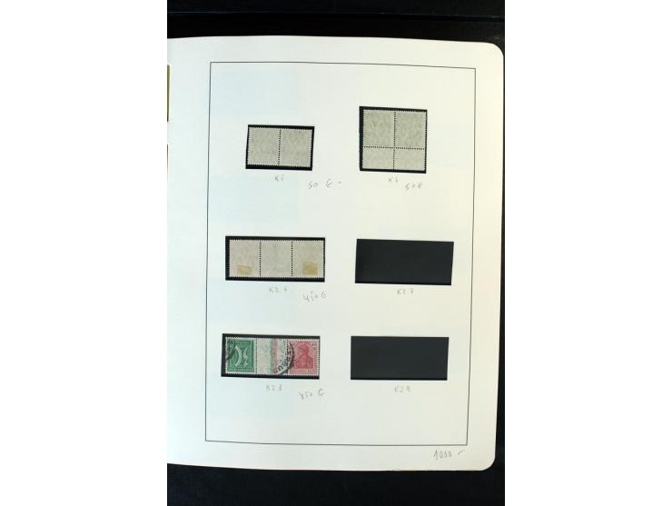 1914/41, gestempelte Sammlung mit vielen besseren Werten, dabei u.a. Mi.-Nr. W.1.3, S 2.25, W2.4, W2.5, W2.8, W2.17 und W31, 