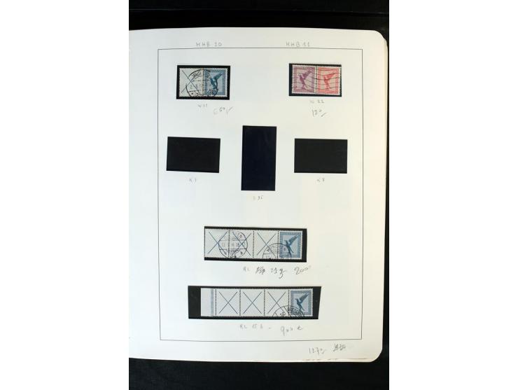1914/41, gestempelte Sammlung mit vielen besseren Werten, dabei u.a. Mi.-Nr. W.1.3, S 2.25, W2.4, W2.5, W2.8, W2.17 und W31, 