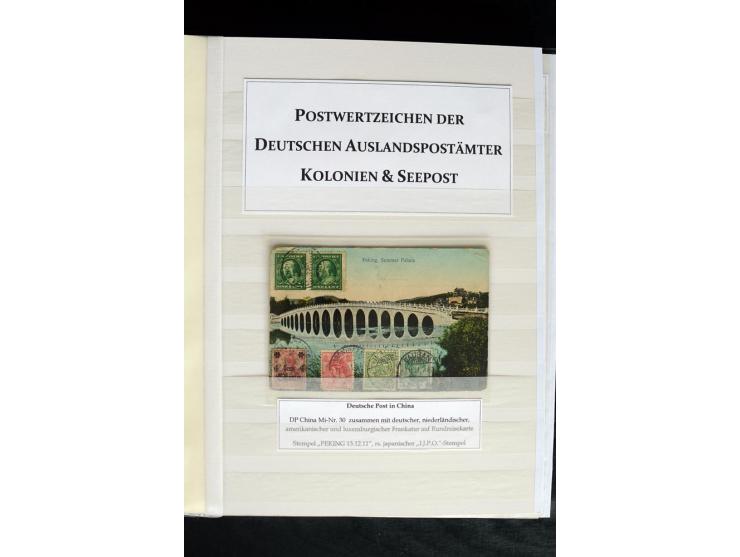 China bis Togo, hochinteressante Sammlung dabei China Mi.-Nr. 18(2) auf portogerechtem Bief nach Sao Paulo, Türkei Mi.-Nr. V3