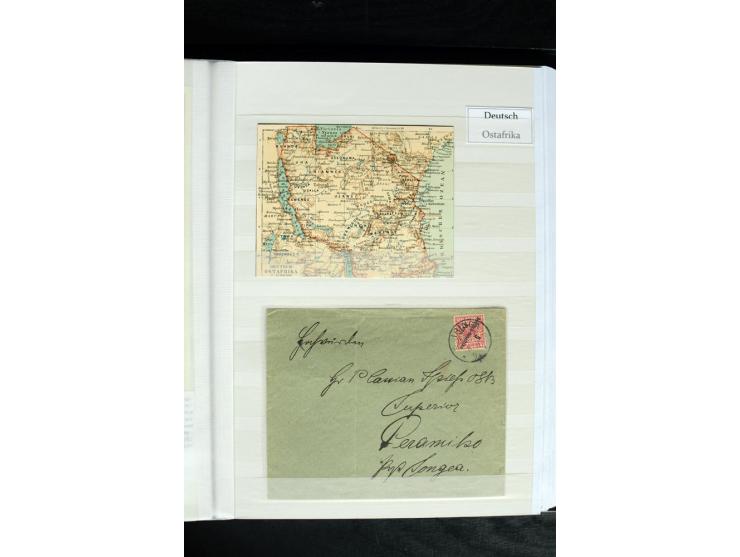 China bis Togo, hochinteressante Sammlung dabei China Mi.-Nr. 18(2) auf portogerechtem Bief nach Sao Paulo, Türkei Mi.-Nr. V3