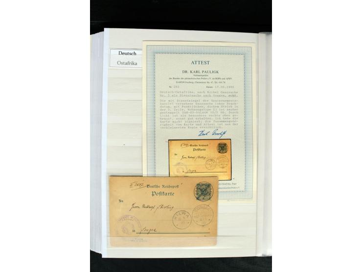 China bis Togo, hochinteressante Sammlung dabei China Mi.-Nr. 18(2) auf portogerechtem Bief nach Sao Paulo, Türkei Mi.-Nr. V3